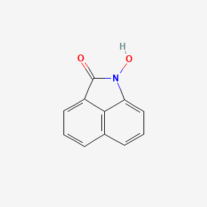 molecular formula C11H7NO2 B15216703 1-Hydroxybenzo[cd]indol-2(1H)-one 