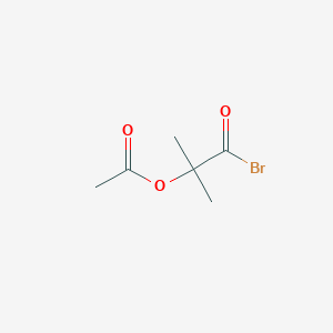 molecular formula C6H9BrO3 B152168 2-Acetoxyisobutyryl bromide CAS No. 40635-67-4