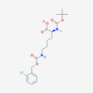 molecular formula C20H29ClN2O6 B1521680 Boc-Nalpha-methyl-Ne-2-chlorobenzyl-oxycarbonyl-L-lysine CAS No. 151012-17-8