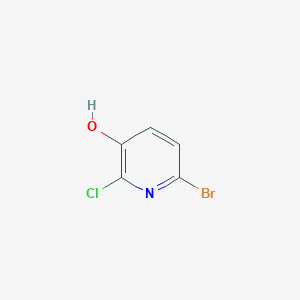 molecular formula C5H3BrClNO B1521685 6-Bromo-2-chloropyridin-3-ol CAS No. 52764-12-2