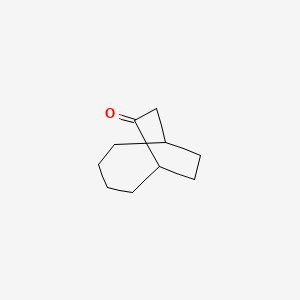 molecular formula C10H16O B15217084 Bicyclo[4.2.2]decan-7-one 