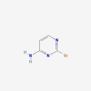 molecular formula C4H4BrN3 B1521719 2-溴嘧啶-4-胺 CAS No. 1160994-71-7