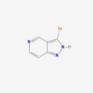 molecular formula C6H4BrN3 B1521722 3-Bromo-1H-pyrazolo[4,3-C]pyridine CAS No. 633328-88-8