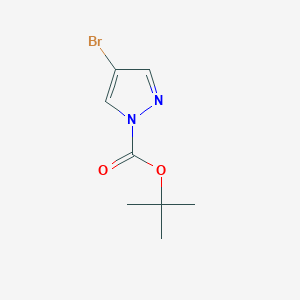 molecular formula C8H11BrN2O2 B1521723 1-Boc-4-bromopyrazole CAS No. 1150271-23-0