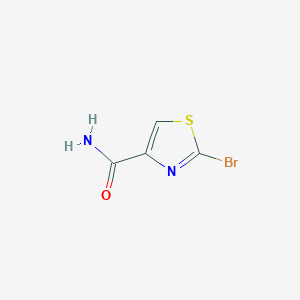 molecular formula C4H3BrN2OS B1521728 2-Bromothiazole-4-carboxamide CAS No. 848501-94-0
