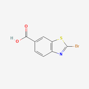 2-Bromobenzo[d]thiazole-6-carboxylic acid