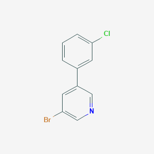 3-Bromo-5-(3-chlorophenyl)pyridine