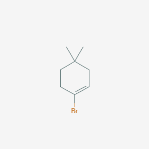 molecular formula C8H13B B1521757 1-Bromo-4,4-dimethylcyclohex-1-ene CAS No. 1020253-13-7