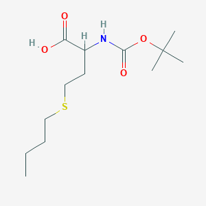 molecular formula C13H25NO4S B1521785 Boc-DL-buthionine 