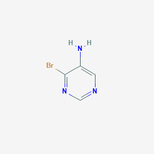 molecular formula C4H4BrN3 B1521799 5-Amino-4-bromopyrimidine CAS No. 849353-34-0