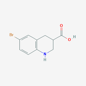 6-Bromo-1,2,3,4-tetrahydroquinoline-3-carboxylic acid