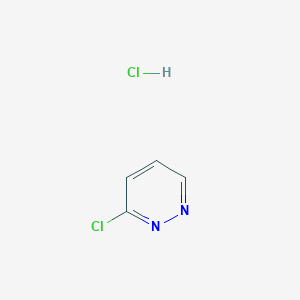 molecular formula C4H4Cl2N2 B1521817 3-Chloropyridazine hydrochloride CAS No. 856847-77-3