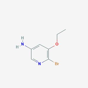 6-Bromo-5-ethoxypyridin-3-amine