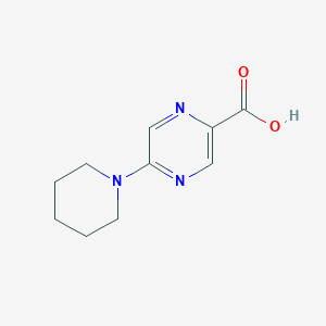 5-(Piperidin-1-yl)pyrazine-2-carboxylic acid