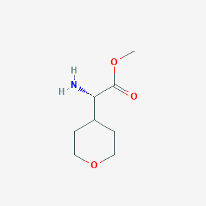 (S)-amino-(tetrahydro-pyran-4-yl)-acetic acid methyl ester