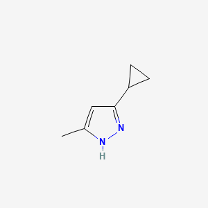 3-cyclopropyl-5-methyl-1H-pyrazole