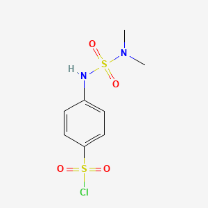 4-{[(Dimethylamino)sulfonyl]amino}benzenesulfonyl chloride