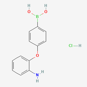 (4-(2-Aminophenoxy)phenyl)boronic acid hydrochloride