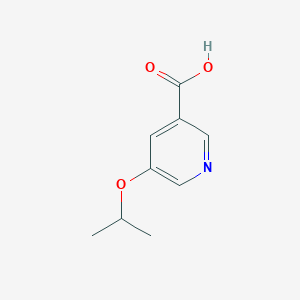 molecular formula C9H11NO3 B1521846 5-Isopropoxynicotinic acid CAS No. 863507-81-7
