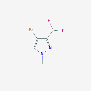 4-Bromo-3-(difluoromethyl)-1-methyl-1H-pyrazole