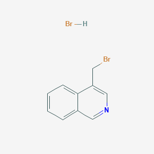 molecular formula C10H9Br2N B1521864 4-(Bromomethyl)isoquinoline hydrobromide CAS No. 862539-92-2