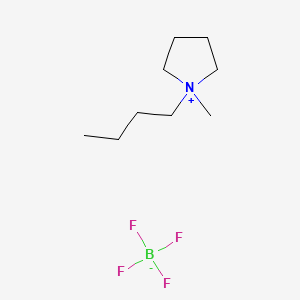molecular formula C9H20BF4N B1521875 1-Butyl-1-methylpyrrolidinium tetrafluoroborate CAS No. 345984-11-4