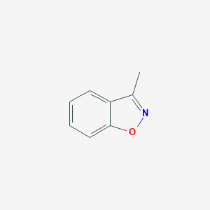 molecular formula C8H7NO B015219 3-Methylbenzo[d]isoxazole CAS No. 4825-75-6