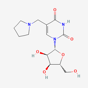 5-Pyrrolidinomethyluridine