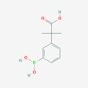 B1521902 2-(3-Boronophenyl)-2-methylpropanoic acid CAS No. 885068-00-8