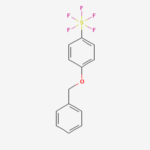 1-Benzyloxy-4-(pentafluorosulfanyl)benzene