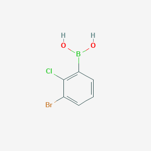molecular formula C6H5BBrClO2 B1521912 (3-Bromo-2-chlorophenyl)boronic acid CAS No. 352535-98-9