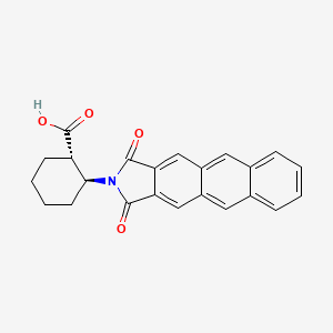 (1S,2S)-2-(1,3-Dioxo-1H-naphtho[2,3-f]isoindol-2(3H)-yl)cyclohexanecarboxylic acid