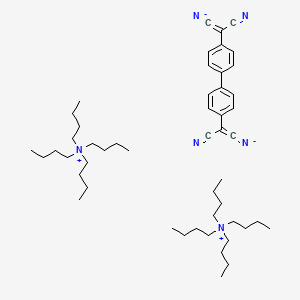 molecular formula C50H80N6 B1521931 Bis(tetrabutylammonium) Tetracyanodiphenoquinodimethanide CAS No. 68271-98-7