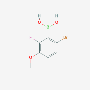 (6-Bromo-2-fluoro-3-methoxyphenyl)boronic acid