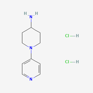 molecular formula C10H17Cl2N3 B1521942 4-(4-Aminopiperidino)pyridine Dihydrochloride CAS No. 1169396-92-2