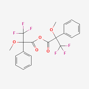 molecular formula C20H16F6O5 B1521943 3,3,3-Trifluoro-2-methoxy-2-phenylpropanoic anhydride CAS No. 85541-57-7