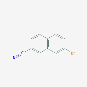 molecular formula C11H6BrN B1521946 7-Bromo-2-naphthonitrile CAS No. 885227-79-2