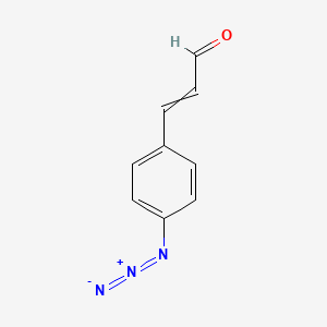 3-(4-Azidophenyl)prop-2-enal