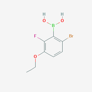(6-Bromo-3-ethoxy-2-fluorophenyl)boronic acid