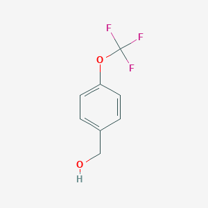 molecular formula C8H7F3O2 B152197 4-(Trifluoromethoxy)benzyl alcohol CAS No. 1736-74-9