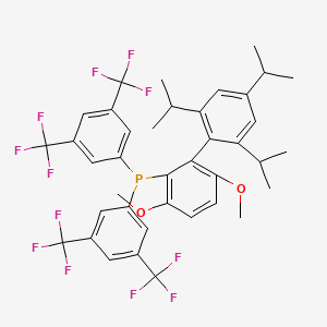 molecular formula C39H37F12O2P B1521970 JackiePhos CAS No. 1160861-60-8