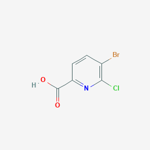 molecular formula C6H3BrClNO2 B1521971 5-Bromo-6-chloropicolinic acid CAS No. 959958-25-9