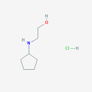 2-(Cyclopentylamino)ethan-1-ol hydrochloride
