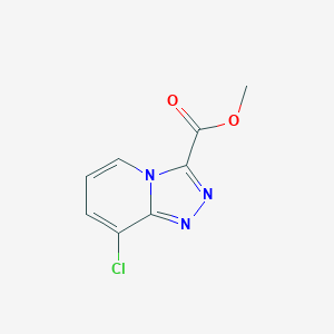 molecular formula C8H6ClN3O2 B1521998 Methyl 8-chloro-[1,2,4]triazolo[4,3-a]pyridine-3-carboxylate CAS No. 1193387-58-4