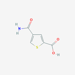 4-Carbamoylthiophene-2-carboxylic acid