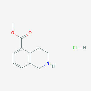Methyl 1,2,3,4-tetrahydroisoquinoline-5-carboxylate hydrochloride