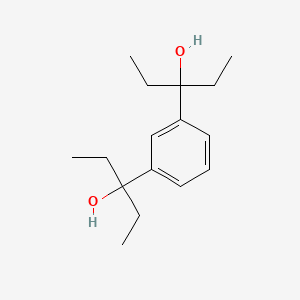 molecular formula C16H26O2 B1522050 1,3-Bis(3-hydroxy-3-pentyl)benzene CAS No. 676465-94-4