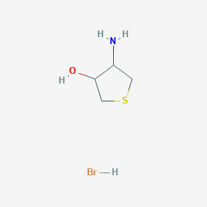 4-Amino-3-hydroxytetrahydrothiophene hydrobromide