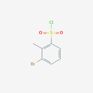 3-Bromo-2-methylbenzene-1-sulfonyl chloride