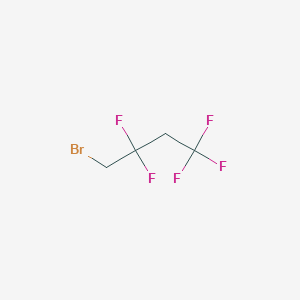 molecular formula C4H4BrF5 B1522068 4-Bromo-1,1,1,3,3-pentafluorobutane CAS No. 933600-79-4